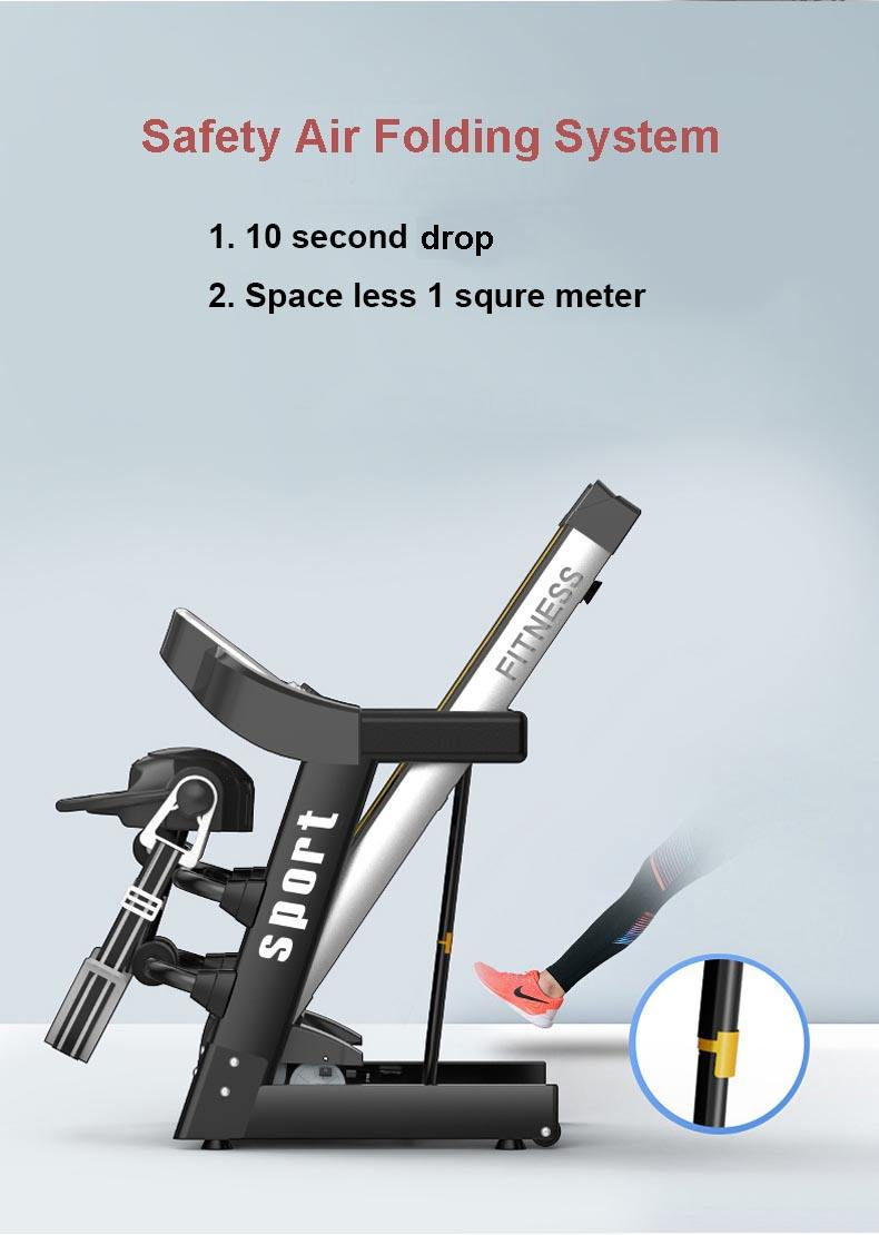 Heavy-Duty Electric Folding Treadmill & Fitness Running Machine