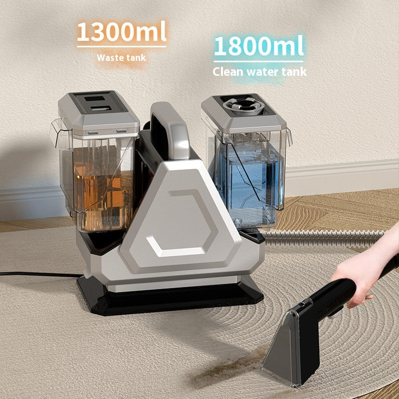 Portable carpet and upholstery spot cleaner
