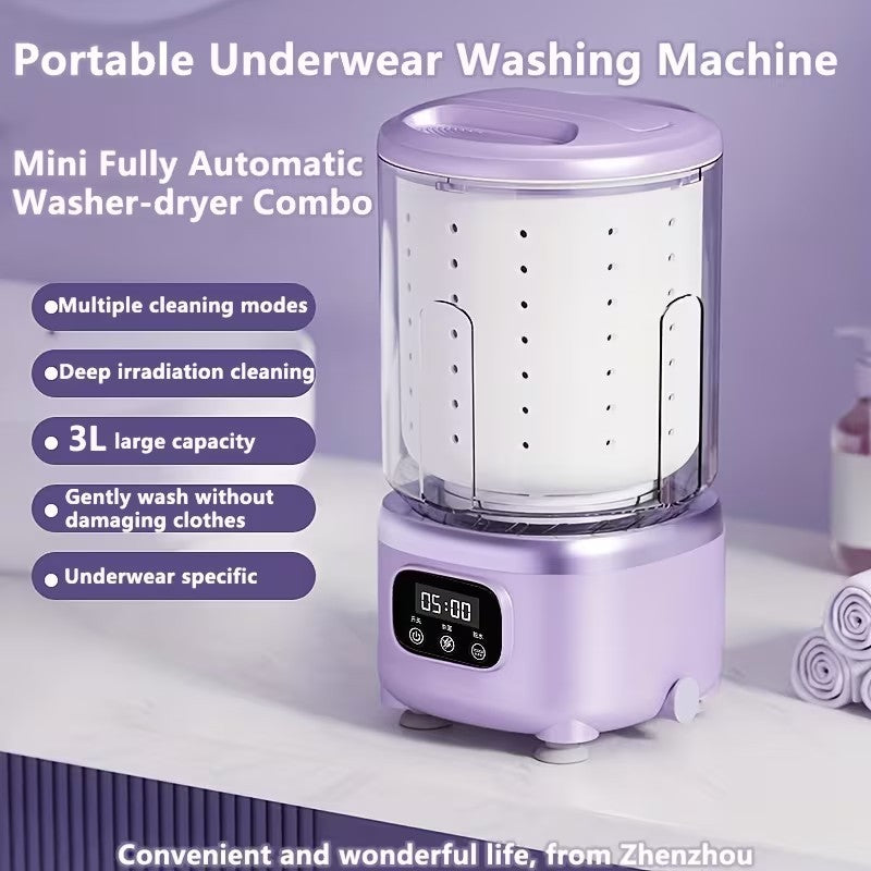 Docoss Wireless Mini Charging Wash-in-One Washing Machine