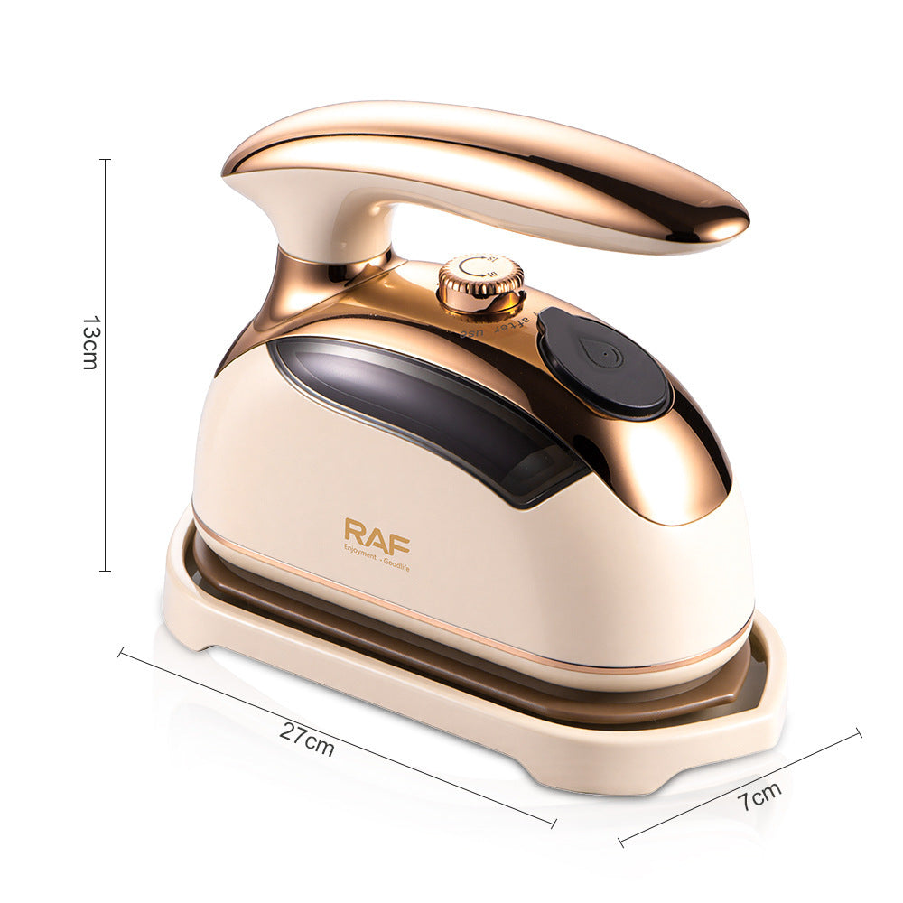 RAF Portable Handheld Garment Steamer & Mini Iron – Compact Travel Clothes Steamer