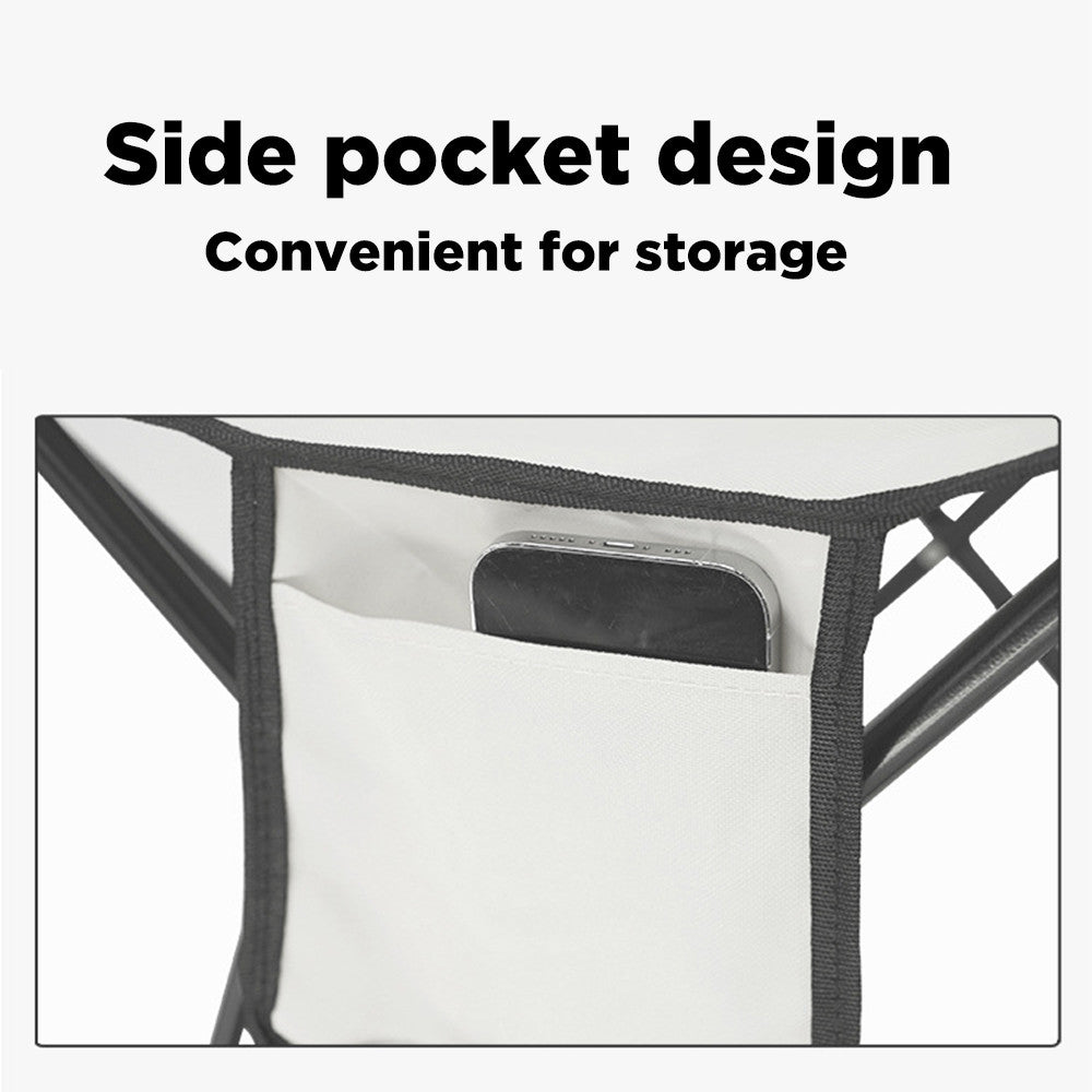 Deluxe Portable Folding Camping Chair – Heavy-Duty Compact Outdoor Seat for Travel and Leisure