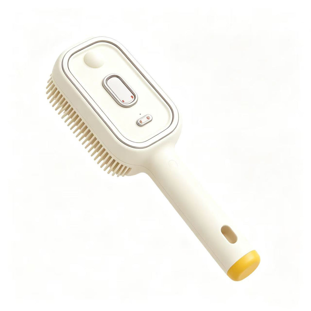 Electric Self-Cleaning Pet Hair Remover & Grooming Brush