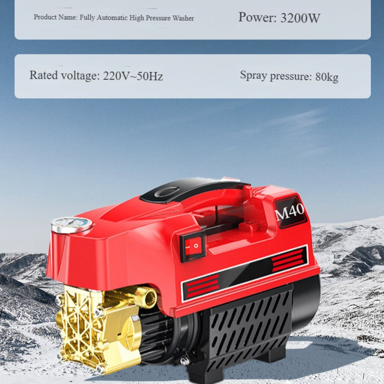 M40 High-Pressure Washer: Professional Cleaning Power in the Palm of Your Hand