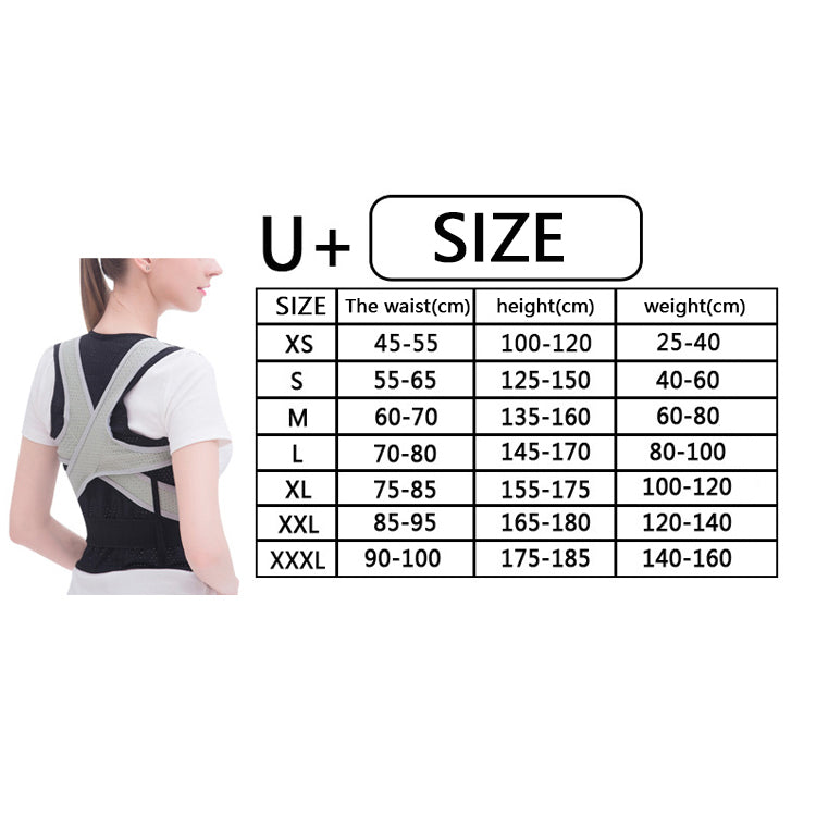 Adjustable Posture Corrector & Back Support Belt for Men and Women