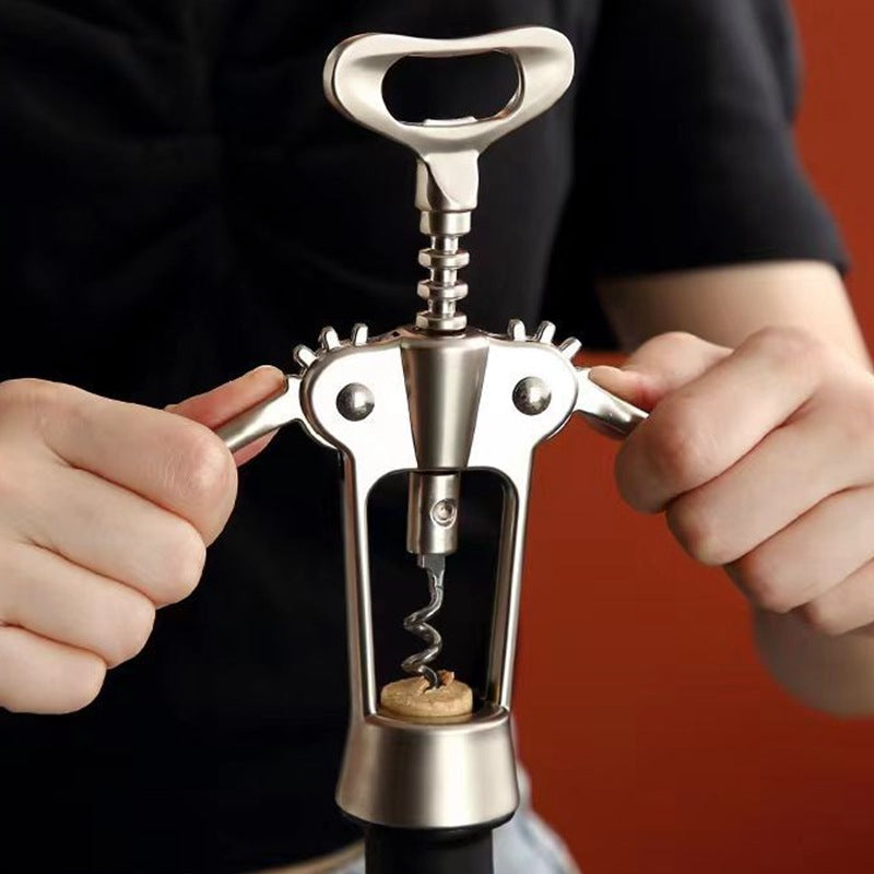 Classic Winged Corkscrew: Effortless Wine Opening
