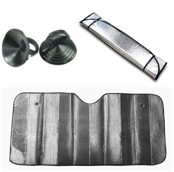 Foldable Reflective Aluminum Foil Car Windshield Sunshade