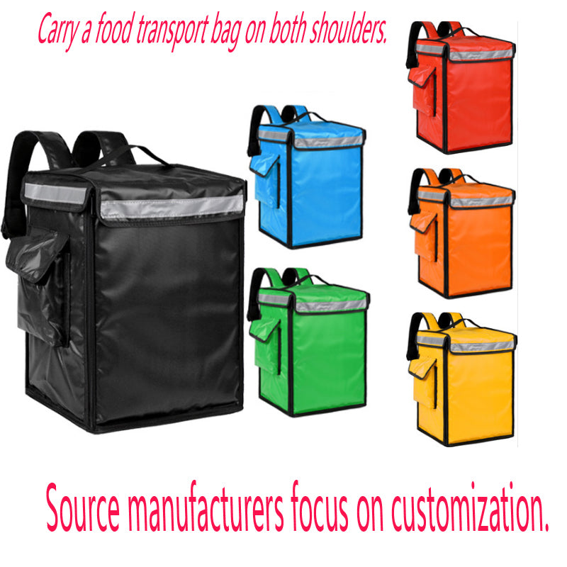 Heavy-Duty Insulated Food Delivery Backpack & Thermal Takeout Bag