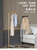 Minimalist Floor-Standing Coat Rack & Clothing Hanger