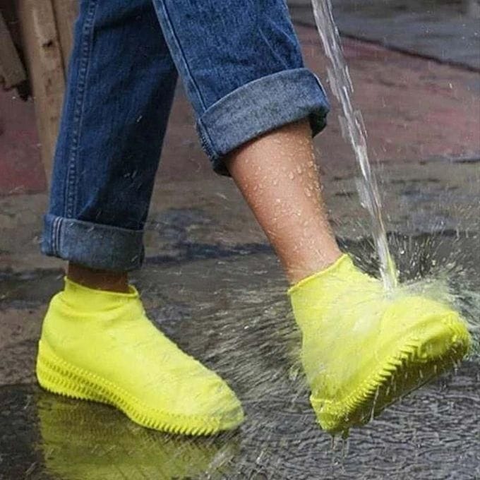 Reusable Waterproof Silicone Shoe Covers & Rain Protectors