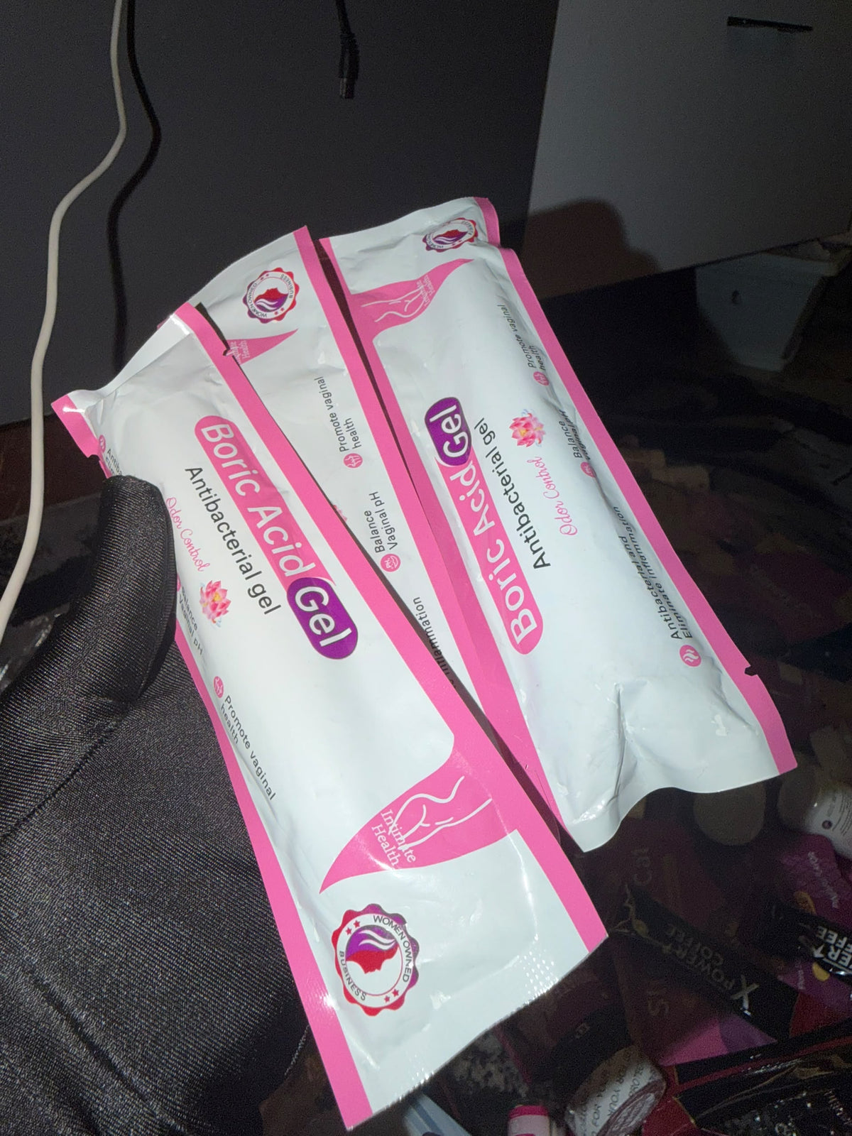 Boric Acid Antibacterial Feminine Gel Applicators