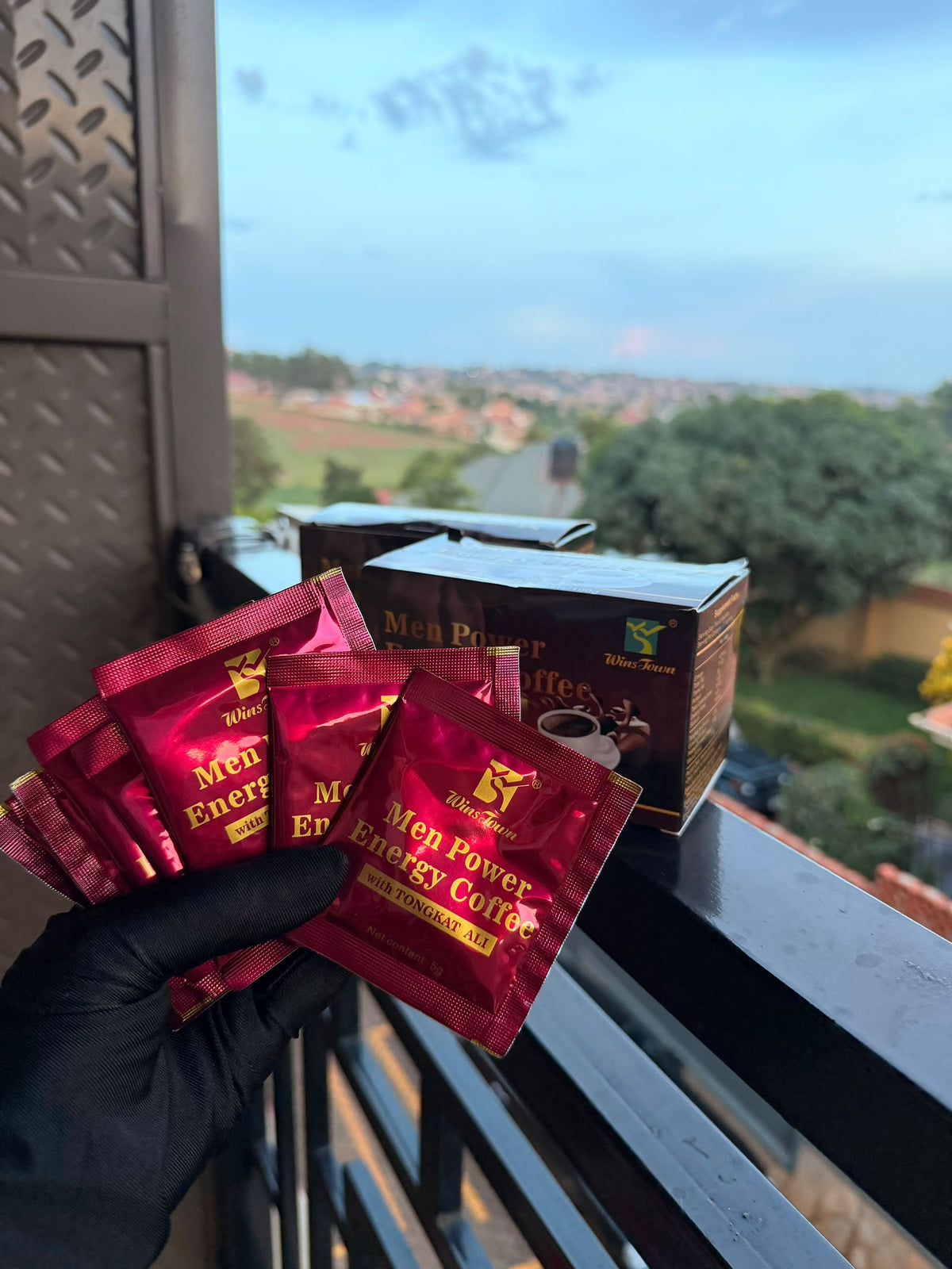 WinsTown Men Power Energy Coffee with Tongkat Ali