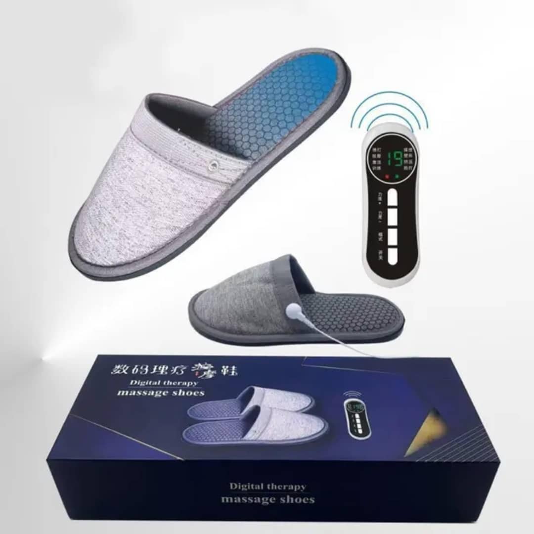 Full-Foot 360° Pulse Physical Therapy Massaging Slippers