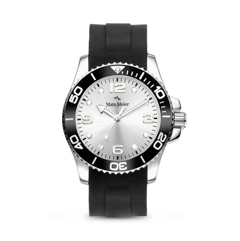 Mats Meier Grand Combin Silver & Black – Model #MM00530