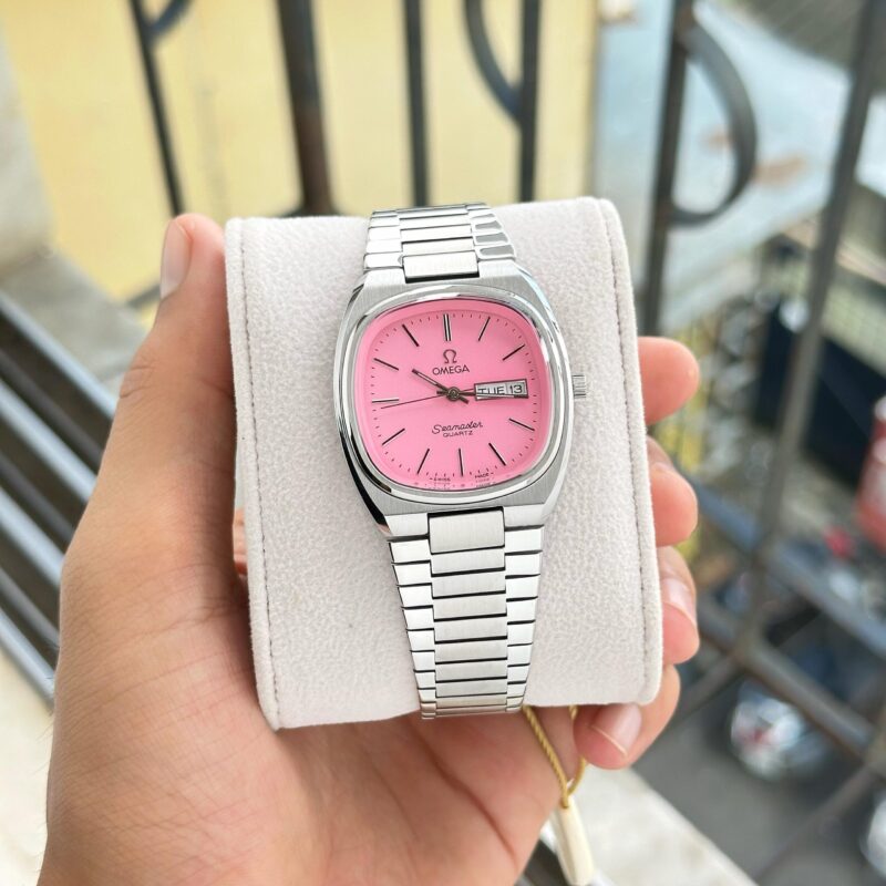 Omega Seamaster Quartz – Vintage Pink Dial Edition