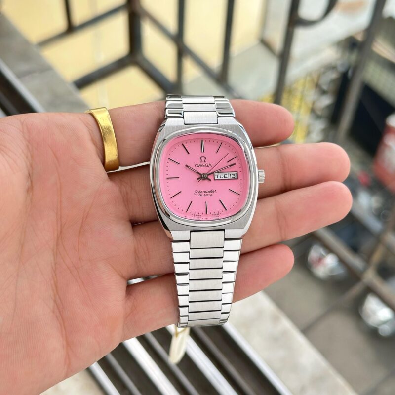 Omega Seamaster Quartz – Vintage Pink Dial Edition