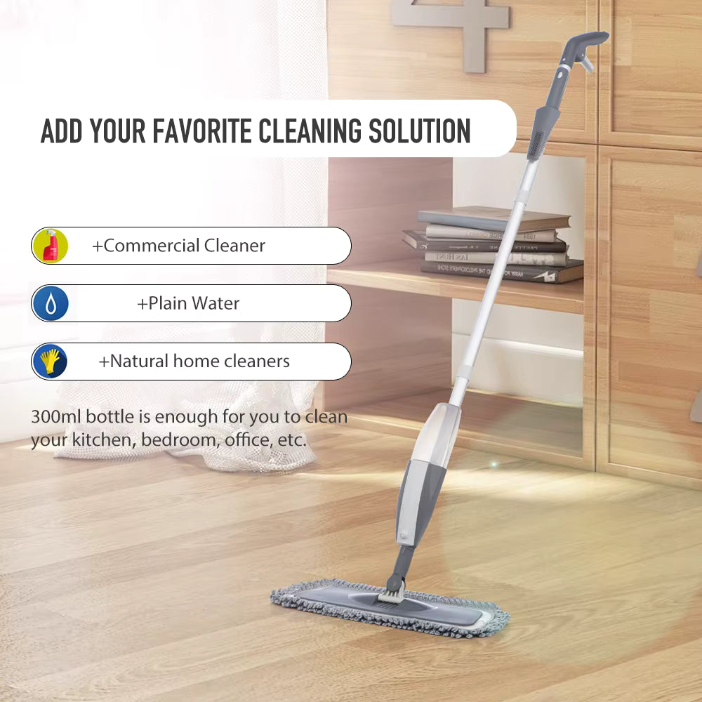 Professional Microfiber Spray Mop System