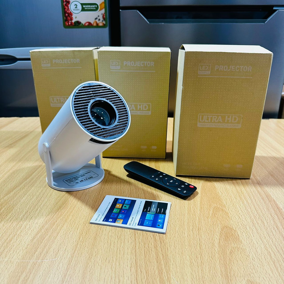 MagCubic HY300 Smart Portable Projector – HD Home Cinema with 180° Rotation