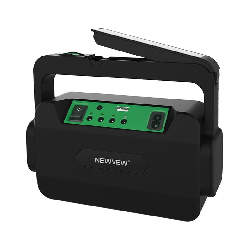 NEWVEW Portable Solar Lighting System & Power Bank Kit
