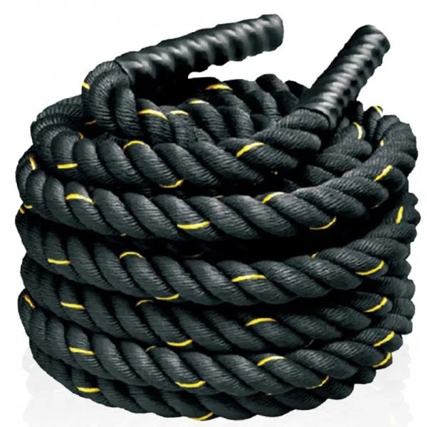 Heavy-Duty Fitness Battle Rope for Strength & HIIT Training