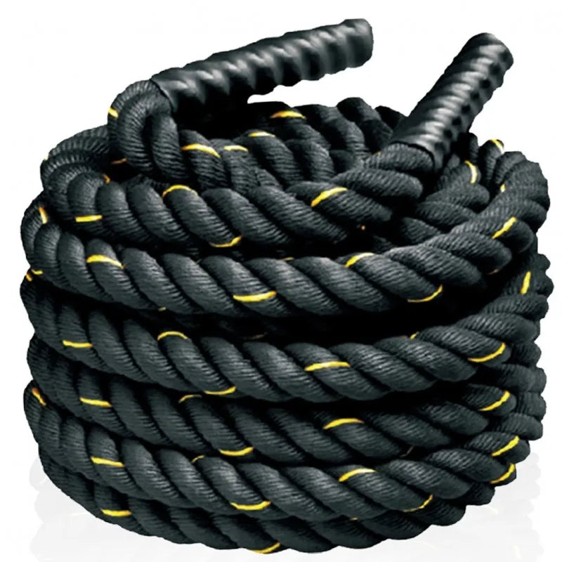 Heavy-Duty Fitness Battle Rope for Strength & HIIT Training