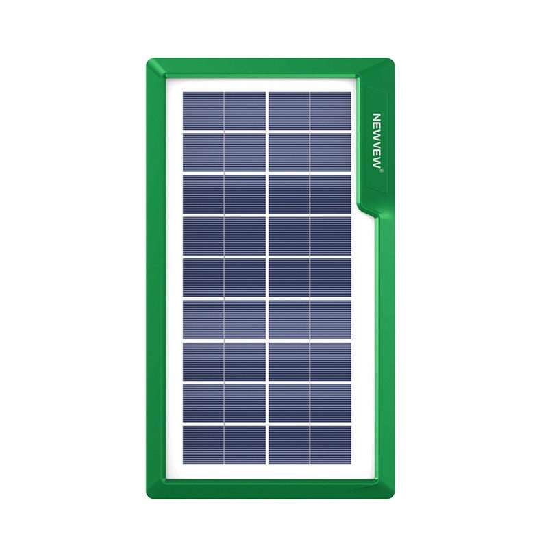 NEWVEW Portable Solar Lighting System & Power Bank Kit