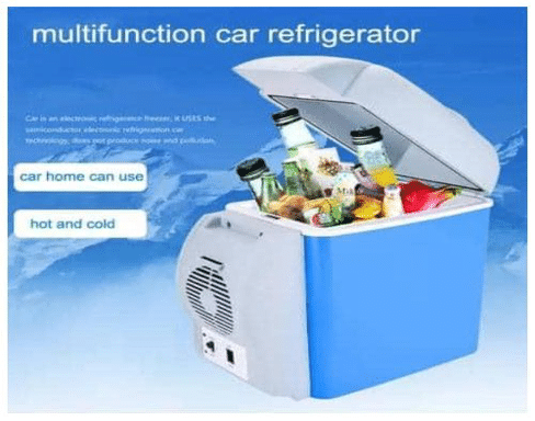 Portable 2-in-1 Multifunction Car & Home Refrigerator – Hot and Cold Electric Cooler