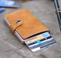 Modern, slim-profile credit card holder