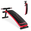 Foldable sit-up/decline exercise bench