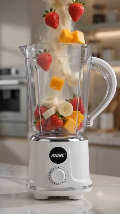 1500mAh Cordless Electric Fruit Blender & Juicer