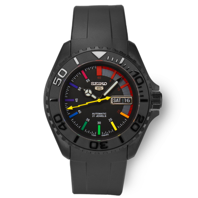 Seiko 5 Automatic 21-Jewel Custom "Rainbow" Sport