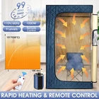 Portable steam sauna kit