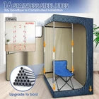 Portable steam sauna kit