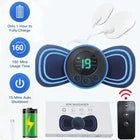 Mini Wireless EMS Smart Massager & Muscle Stimulator with Remote Control