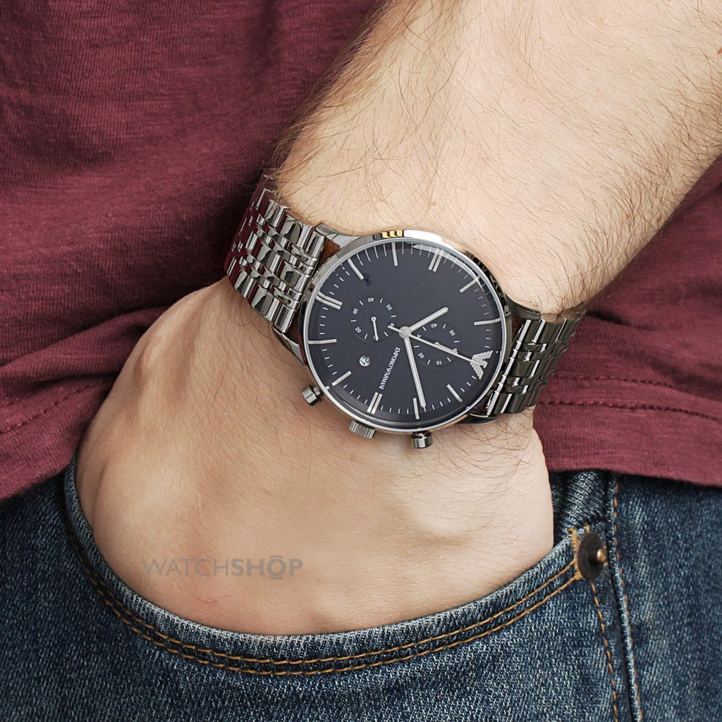 Emporio Armani men's chronograph watch