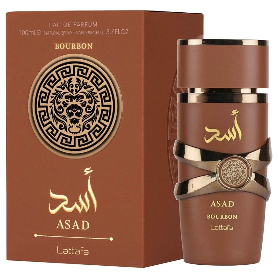 Lattafa Asad Bourbon Eau De Unisex Parfum Spray
