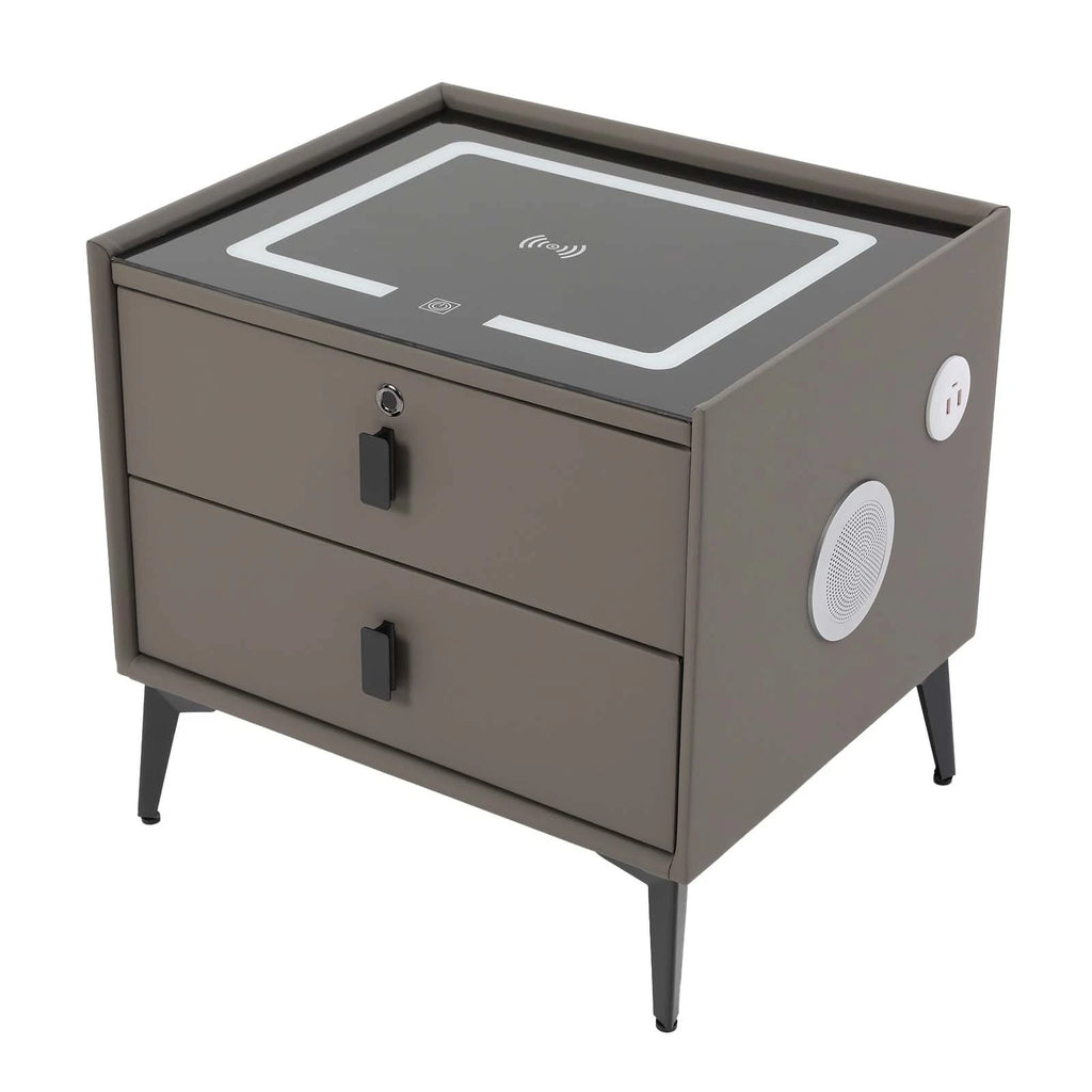 Modern smart nightstand ( smart bedside table)