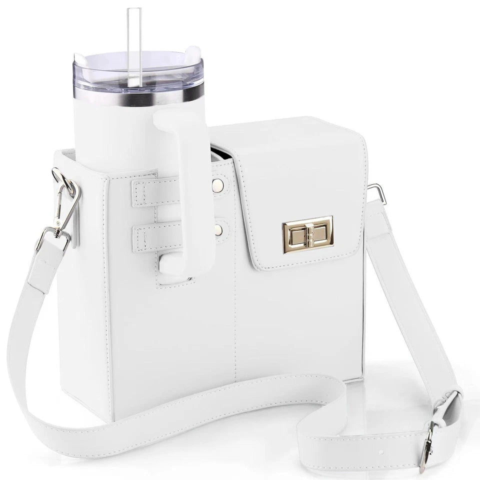 Universal Tumbler Carrier Bag with Phone Pouch
