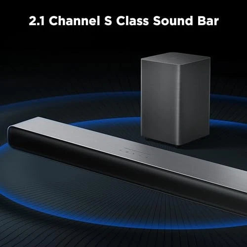 TCL S55H 2.1 Channel Soundbar with Wireless Subwoofer – Immersive Home Theater Audio